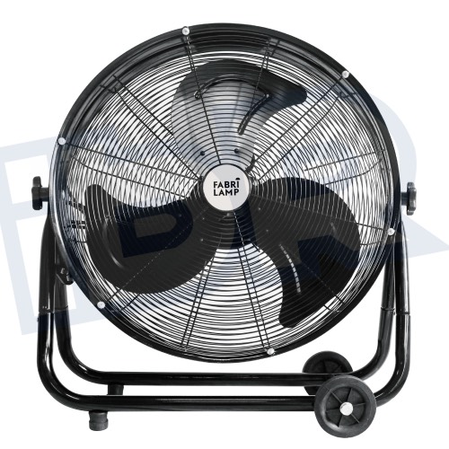 Ventilador Poniente Industrial 180W Negro 64D 1 Ventilador Poniente Fabrilamp