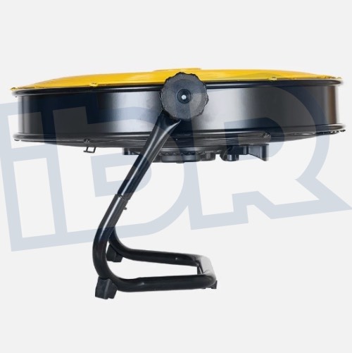Ventilador Industrial Mapache 130W - Negro/Amarillo 3 Aspas 3 Ventilador Industrial Mapache 130W - Negro/Amarillo 3 Aspas - Imagen 3