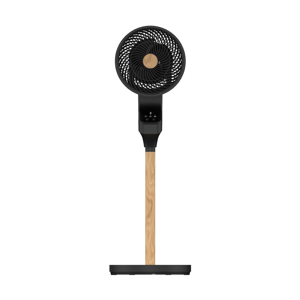 Ventilador Pie Bizancio Negro/Haya 50W 3Velocidades 2 Ventilador De Pie Bizancio 4