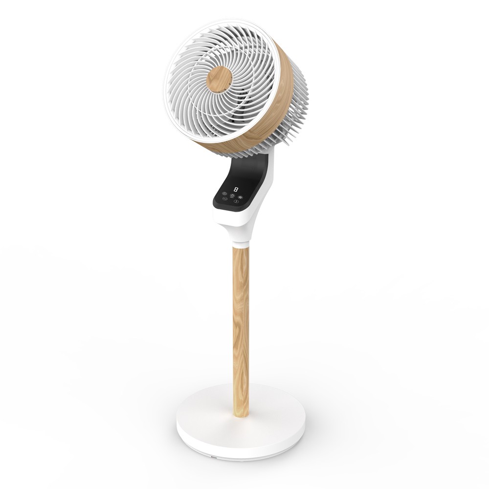 Ventilador Pie Bizancio Blanco/Haya 50W 3Velocidades 2 Ventilador De Pie Bizancio Blanco 6